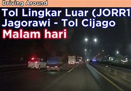 Jalan Tol Jagorawi Malam Hari